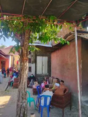 Peduli Sesama, Babinsa Sapugara Bree Sambangi Rumah Duka Warga Binaan
