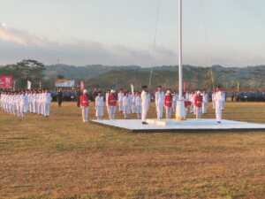 Upacara Penurunan Bendera HUT RI ke-81 di Sumba Tengah Berlangsung Khidmat