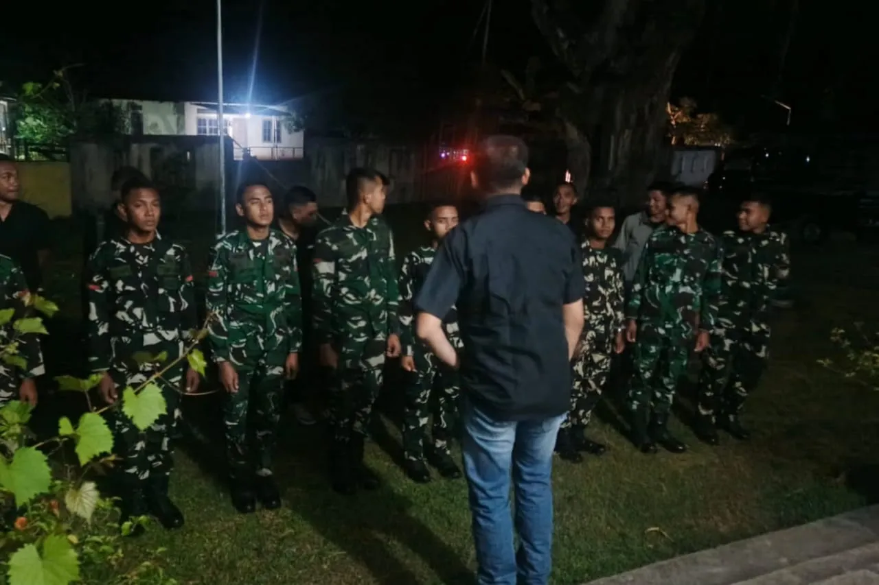 Apel Malam Satgas TMMD Ke-129 Kodim 1605/Belu Jadi Kunci Tuntaskan Sasaran Fisik dan Nonfisik Tepat Waktu