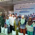 Serka Nasrullah Kawal Penyaluran Beras Bulog bagi 554 Penerima di Sepayung