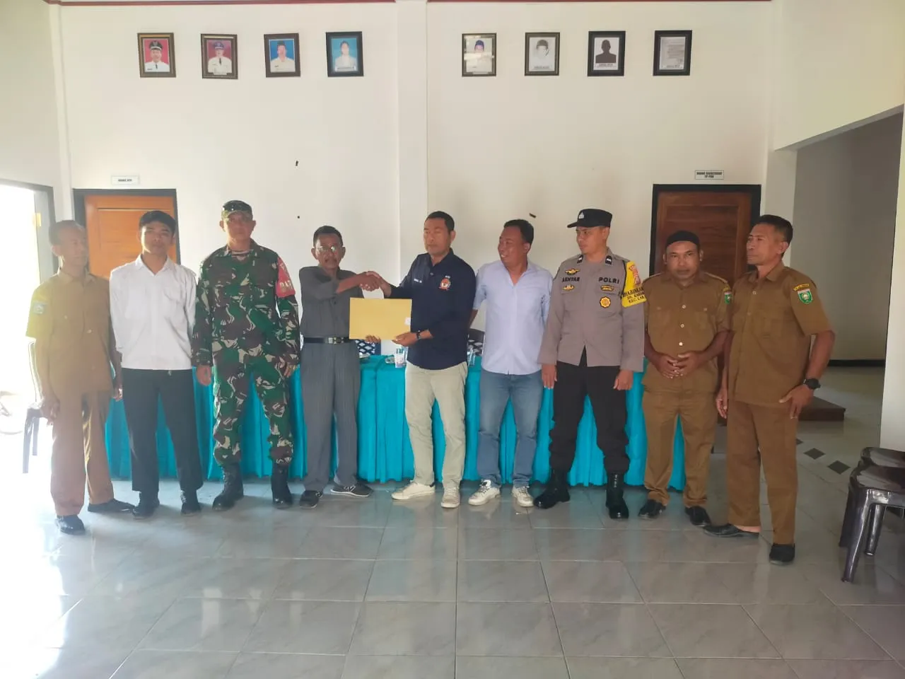 Hasil Pilkades Karang Dima Masuk Tahap BPD, Babinsa Pastikan Kondusif