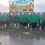 Wujudkan Lingkungan Hijau, Kodim 1607/Sumbawa Gelar Penanaman Mangrove Serentak