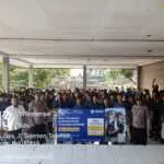 Polsek Sidemen Sosialisasikan SPMB SMA Kemala Taruna Bhayangkara kepada 223 Siswa
