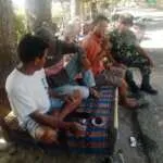 Komsos Babinsa Koramil Wawo, Ajak Warga Jaga Silaturahmi dan Jauhi Narkoba
