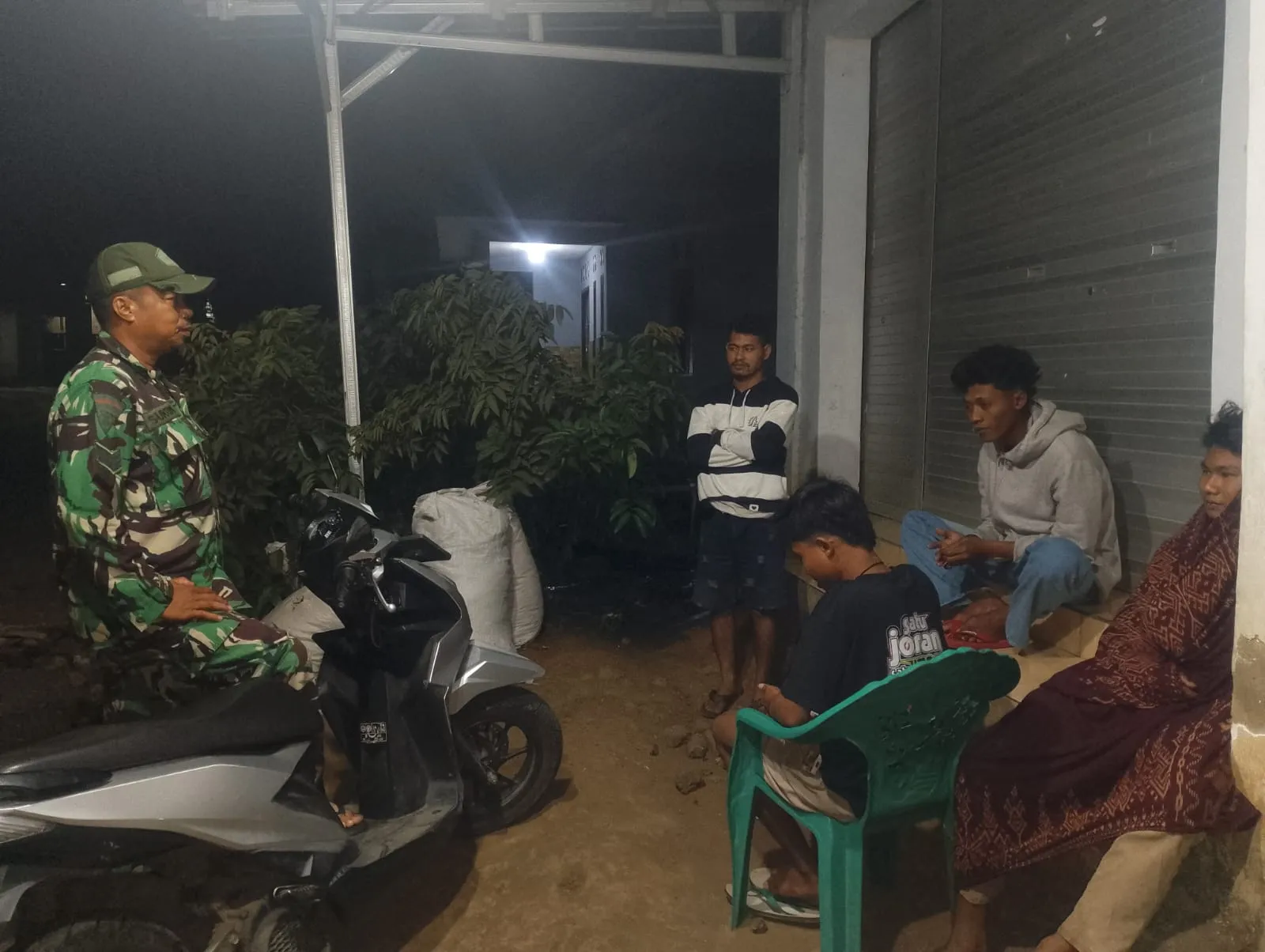 Serka Sukrin Aktifkan Ronda Malam, Antisipasi Aksi Pencurian