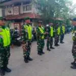 “Sinergi TNI-Polri, Babinsa Koramil 1609-01/Buleleng Amankan Ribuan Pengunjung MGS Cakra Fest ke-64