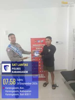 Berikan Kemudahan kepada Masyarakat, Polres Karangasem Ajak Masyarakat Manfaatkan Layanan SIM Online SINAR