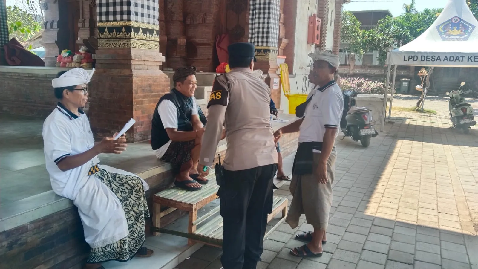 Patroli KRYD Cooling System Polsek Denpasar Timur Jaga Keamanan Wilayah