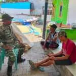 Jaga Kondusivitas Wilayah, Babinsa Goa Aktif Monitoring dan Komsos