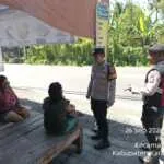 Patroli Barcode Polsek Selat Sambangi Obvit dan Permukiman, Pastikan Kamtibmas Tetap Kondusif