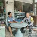 Bhabinkamtibmas Sangkan Gunung Laksanakan Cooling System dan Sambang Warga