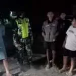 Wujudkan Rasa Aman, Koramil 1607-03/Ropang Hadir Melalui Patroli Malam