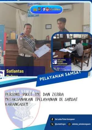 Polres Karangasem Terus Gencarkan Aplikasi Signal Samsat, Permudah Layanan Pajak bagi Masyarakat