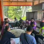 Polantas Menyapa, Unit Kamsel Sat Lantas Polres Karangasem Laksanakan Dialogis terhadap Ojek Online dipimpin Langsung Oleh Kasat Lantas