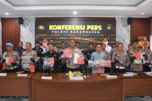 Polres Karangasem Ungkap 11 Kasus Tindak Pidana Selama September 2026, 11 Tersangka Diamankan