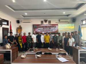 Musrenbangdes Singapadu Kaler Bahas RKP 2027, Babinsa Hadir Jaga Sinergi Desa