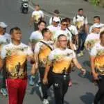 Meriahkan HUT ke-81 TNI, Kodim Gianyar Turunkan Personel dalam Ajang PRIMA Trail Run