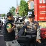 Si Dokkes Polres Klungkung Laksanakan Pemeriksaan Kesehatan Personel Pengamanan di Sejumlah SPBU