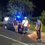 Blue Light Patrol Polsek Selat, Pastikan Situasi Kamtibmas Malam Hari Tetap Kondusif