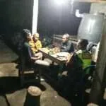 ​Cegah Gangguan Kamtibmas, Koramil 1608-09/Sanggar Patroli Bersama Warga di Taloko dan Kawinda Nae