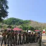 Siap Kebut Pembangunan Desa, Personel Satgas TMMD 130 Kodim Sumba Barat Terima Arahan Sebelum Bertugas