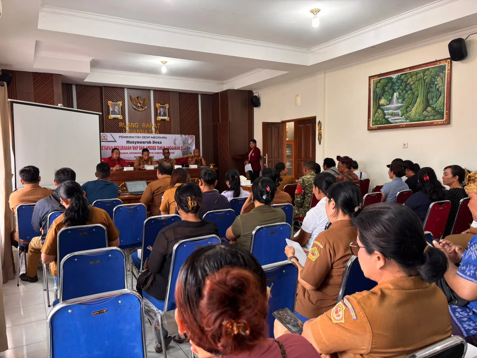 Musyawarah Desa Medahan Bahas Perubahan Program dan Anggaran Tahun 2026