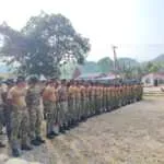 Tertib dan Penuh Semangat, Personel TNI Ikuti Apel untuk Tingkatkan Koordinasi Tugas