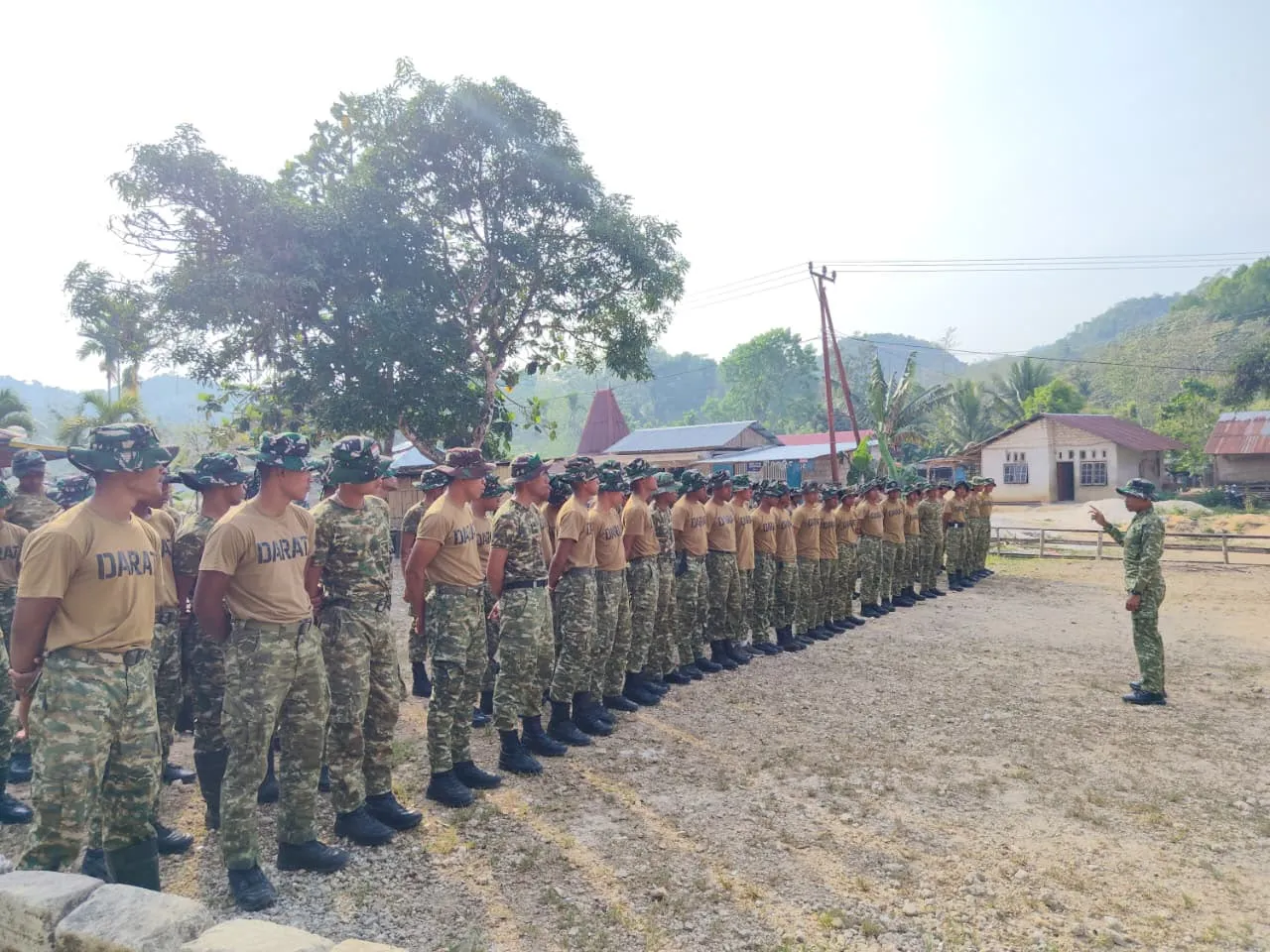 Tanamkan Semangat Pengabdian, Personel TNI Perkuat Disiplin dan Kebersamaan Melalui Apel