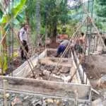Wujudkan Lingkungan Lebih Sehat, Pembangunan MCK TMMD di Lingo Lango Terus Dikebut